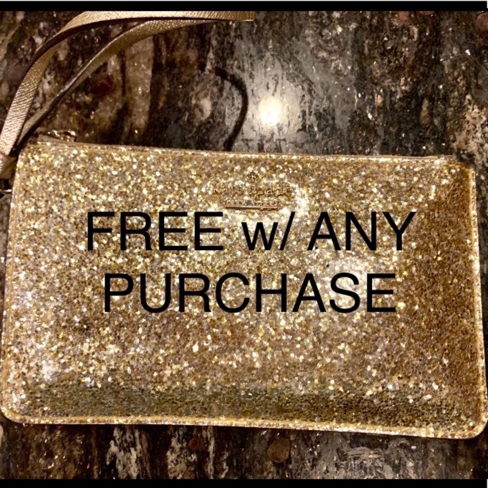 Kate Spade FREE- see details. Glitter bug slim bee